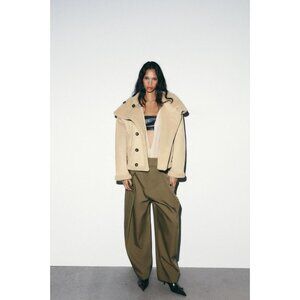 ZARA DOUBLE-FACED REVERSIBLE JACKET